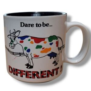 Vintage Coffee Mug Vintage Mugz By Ganz "Dare To Be... Different" Mug Multicolor